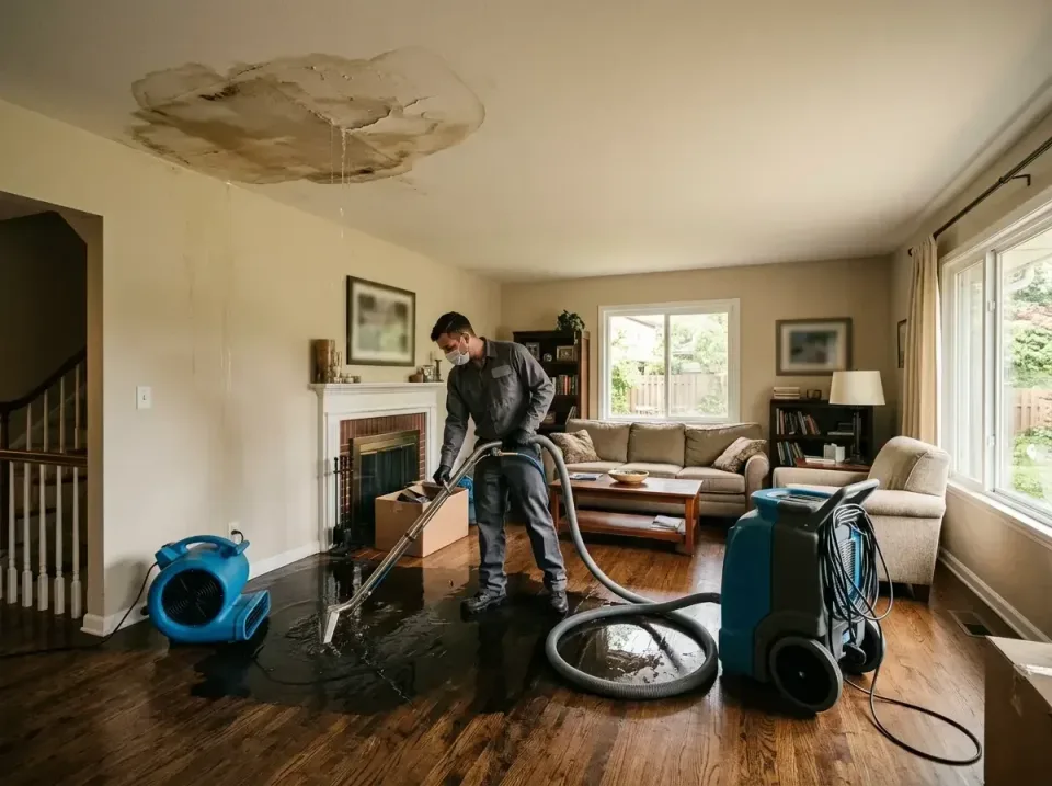 attic-pipe-burst-ceiling-drip-008 — frequently asked questions, Water Damage Restoration & Carpet Care in North Arlington, NJ